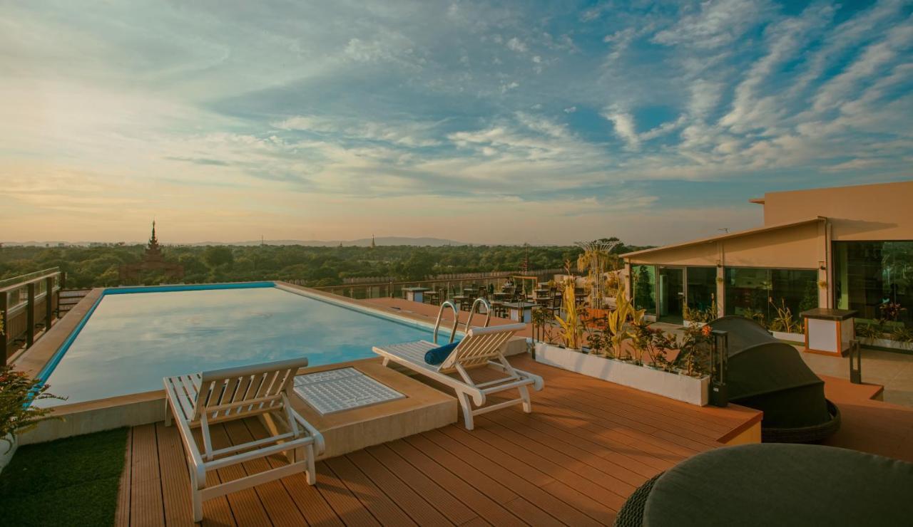 Sunset Palace View Suites Мандалай Экстерьер фото