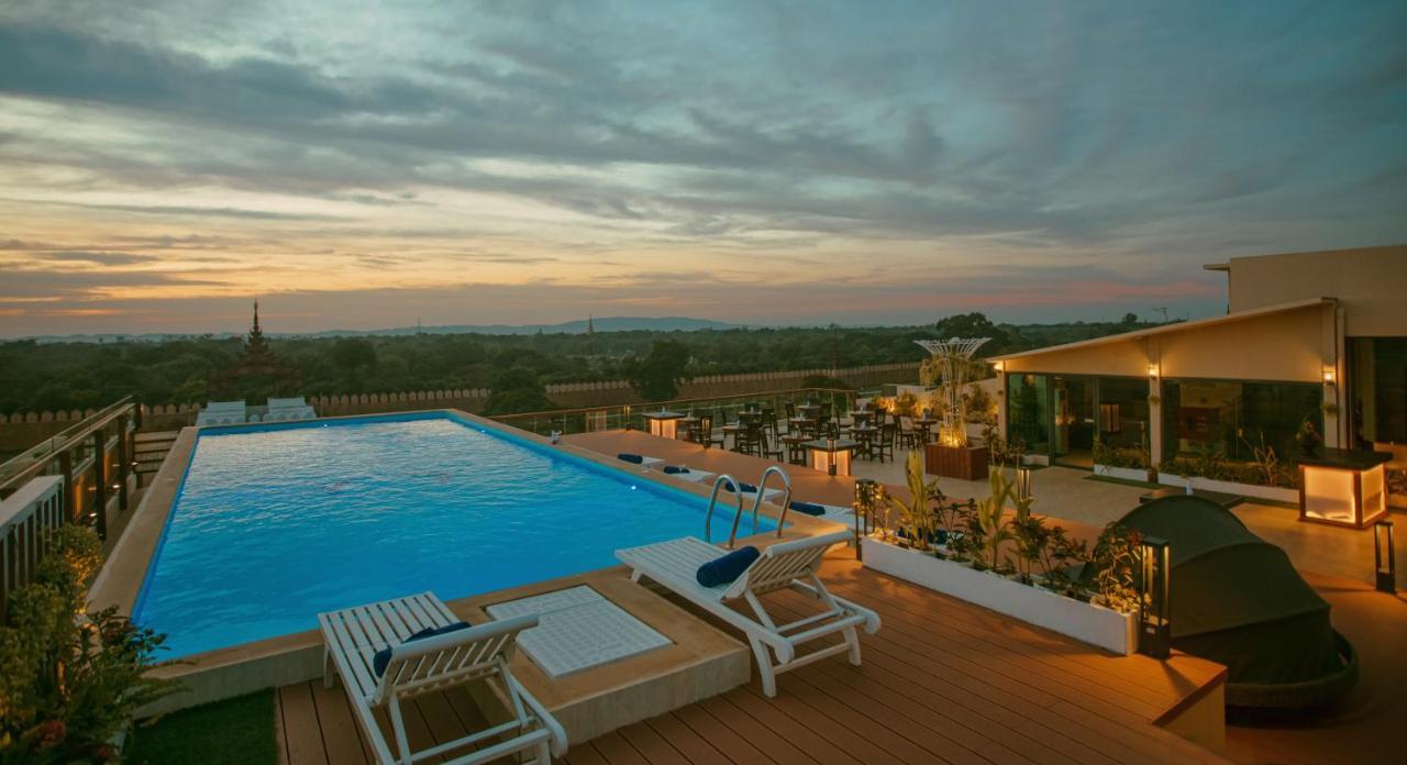 Sunset Palace View Suites Мандалай Экстерьер фото